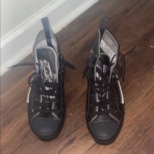 Dior Black High-Top Sneakers